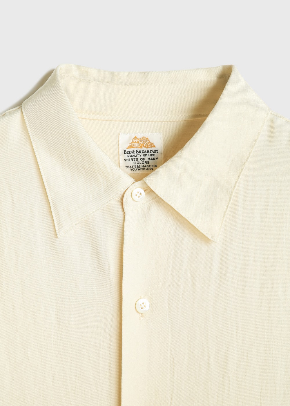 Bright Twill Shirts 詳細画像 CREAM 3