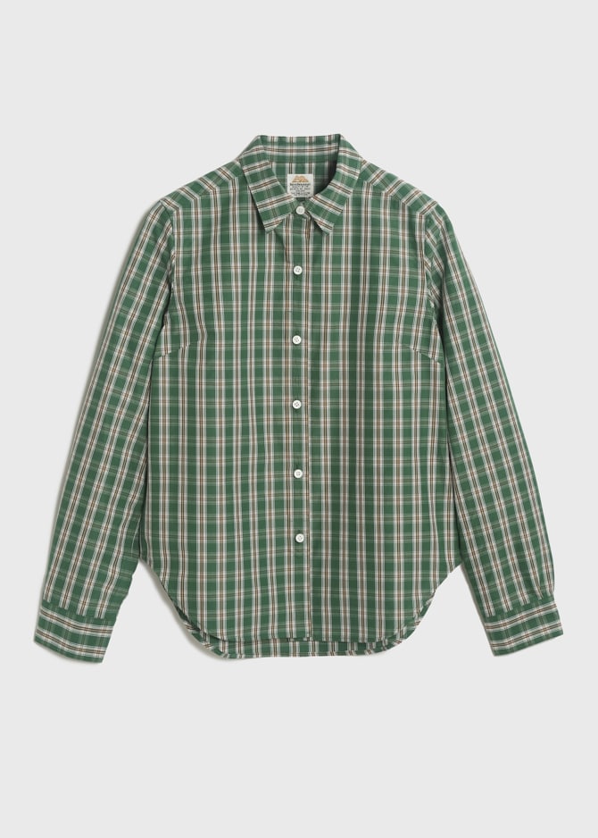 Typewriter Wash Check Shirts