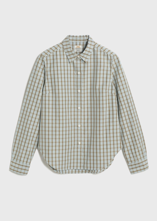 Typewriter Wash Check Shirts