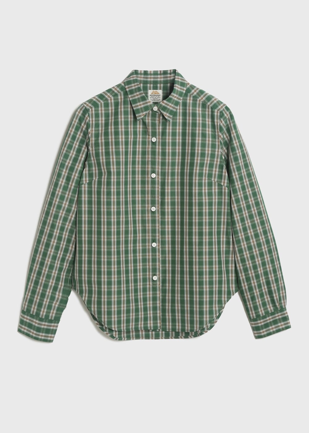 Typewriter Wash Check Shirts 詳細画像 GREEN 1