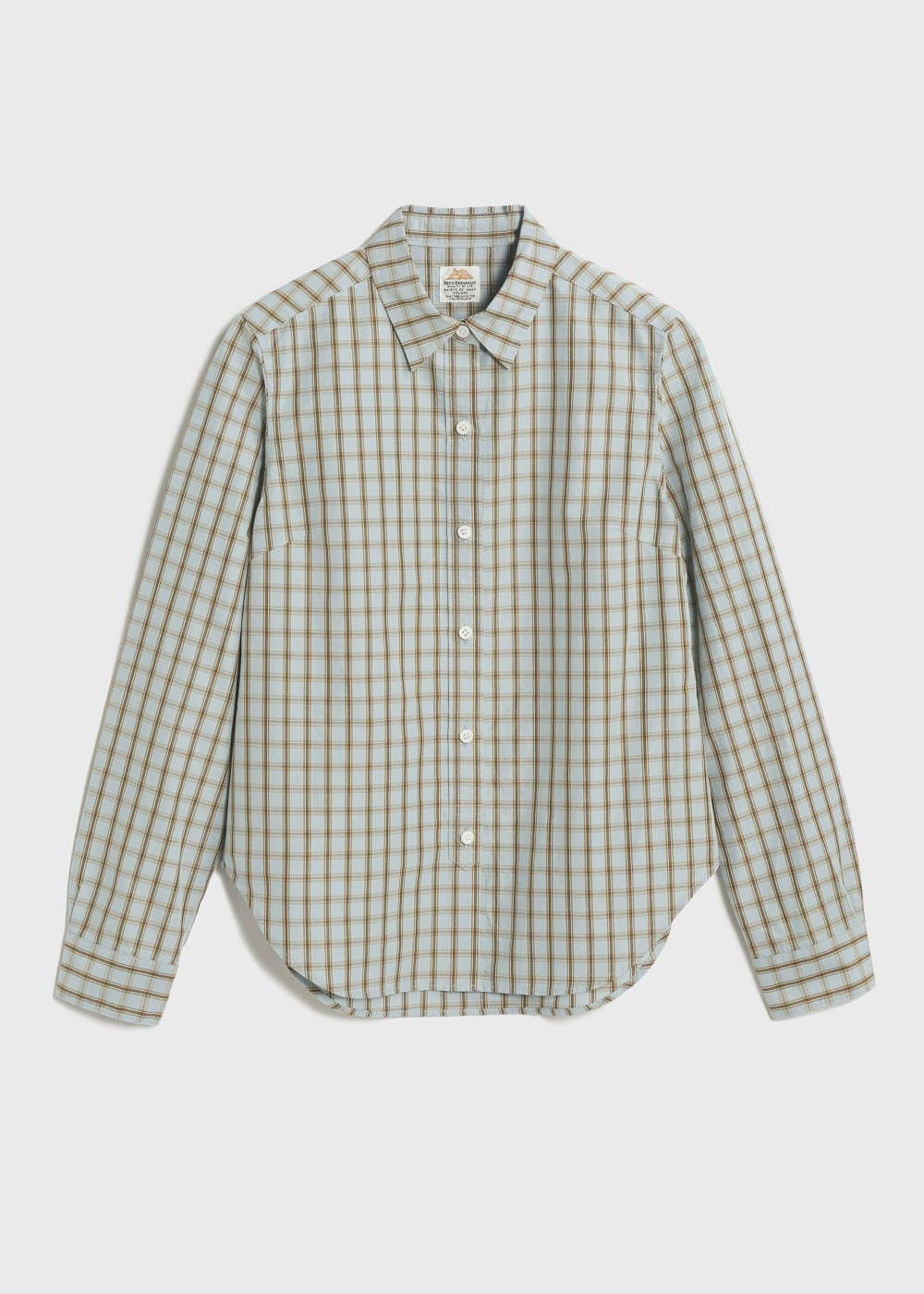 Typewriter Wash Check Shirts 詳細画像 Lt BLUE 1