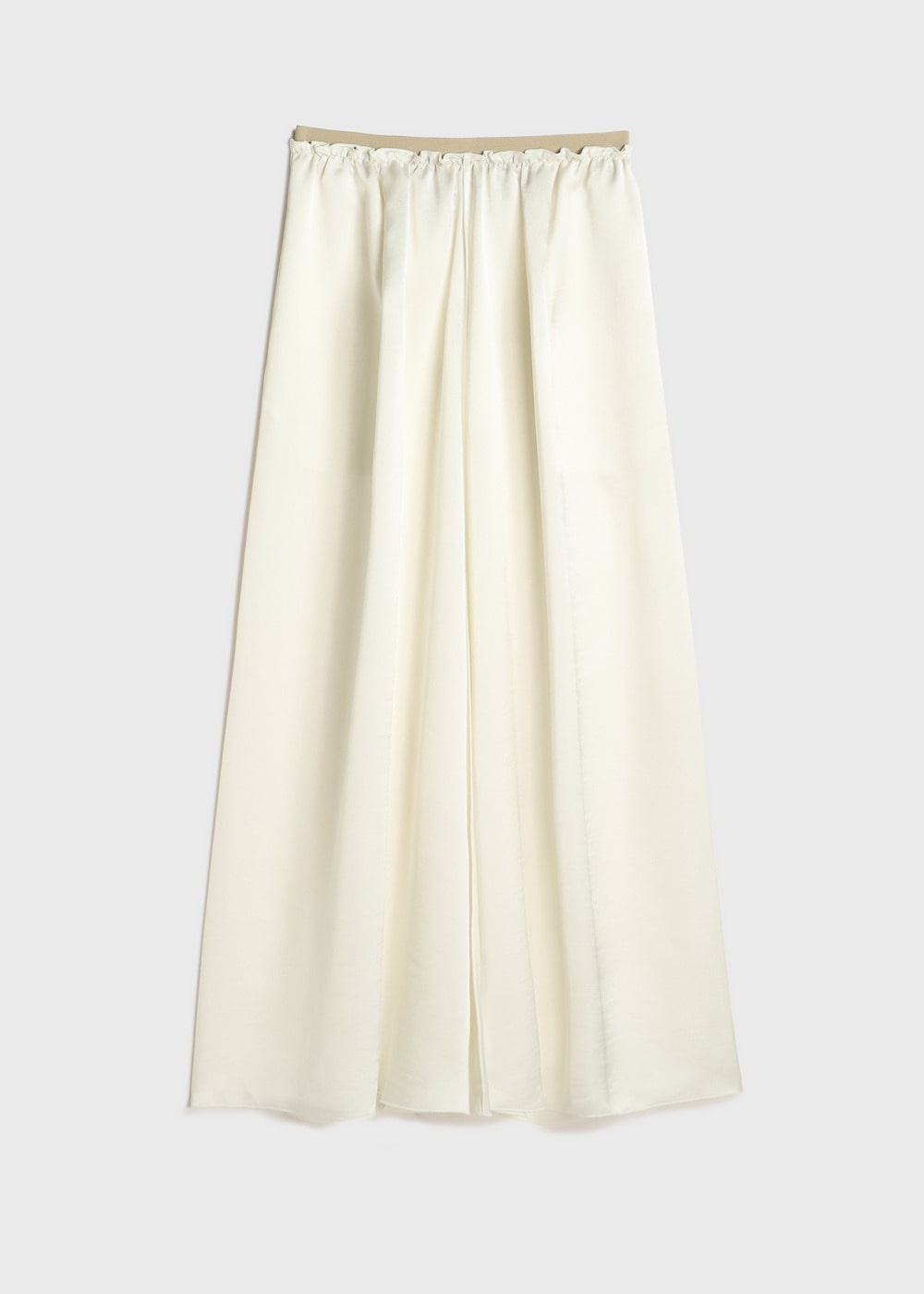 VIYON  Satin Wash Skirt 詳細画像 WHITE 1