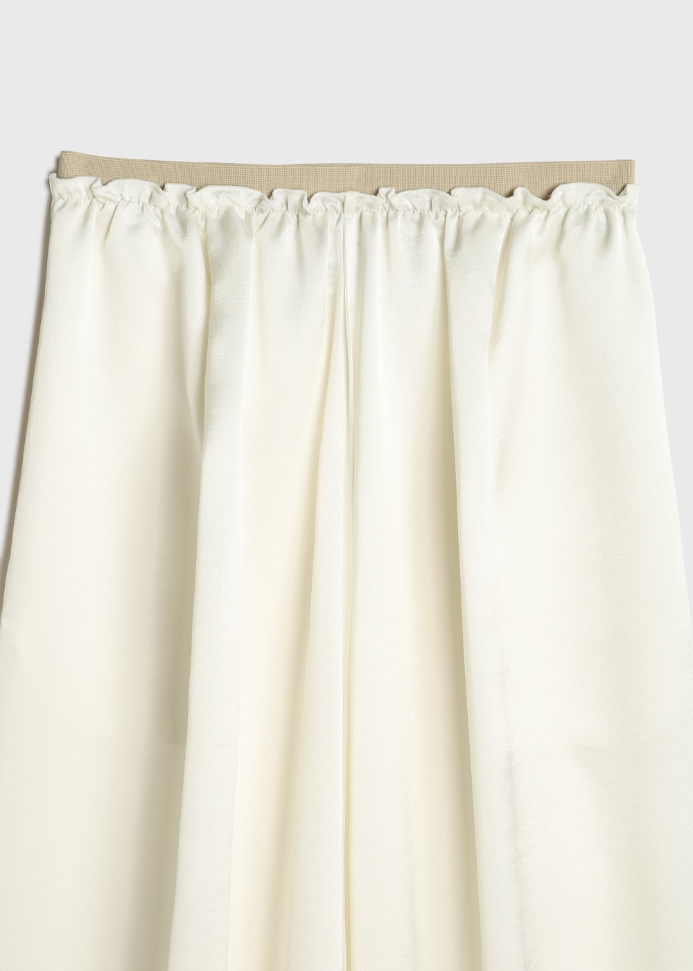 VIYON  Satin Wash Skirt 詳細画像 WHITE 3