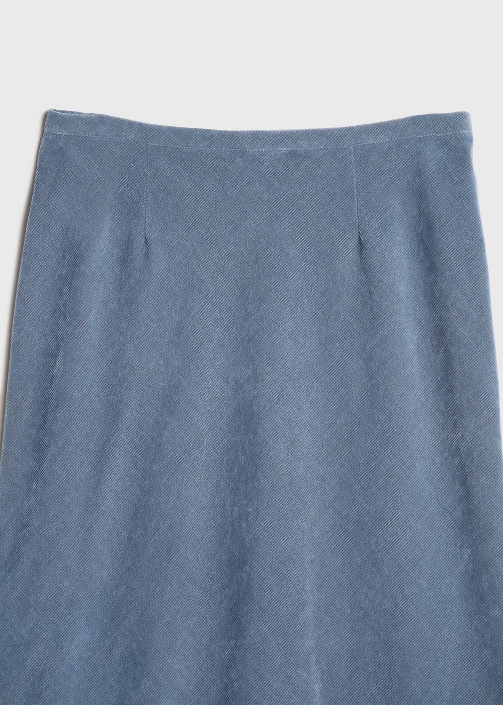 Chambray Corduroy Skirt 詳細画像 BLUE 3