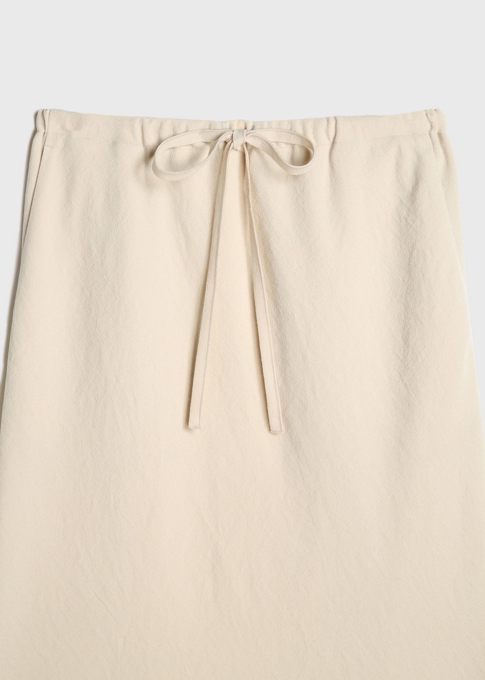 Back Satin Dry Georgette Skirt 詳細画像 BEIGE 3