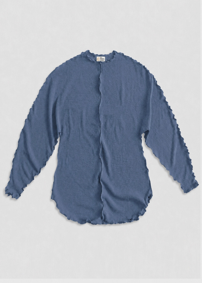 Sheer Crepe Dolman Sleeve