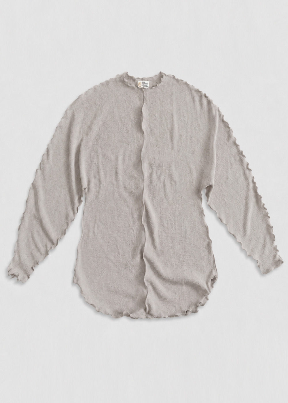 Sheer Crepe Dolman Sleeve 詳細画像 Lt GRAY 1