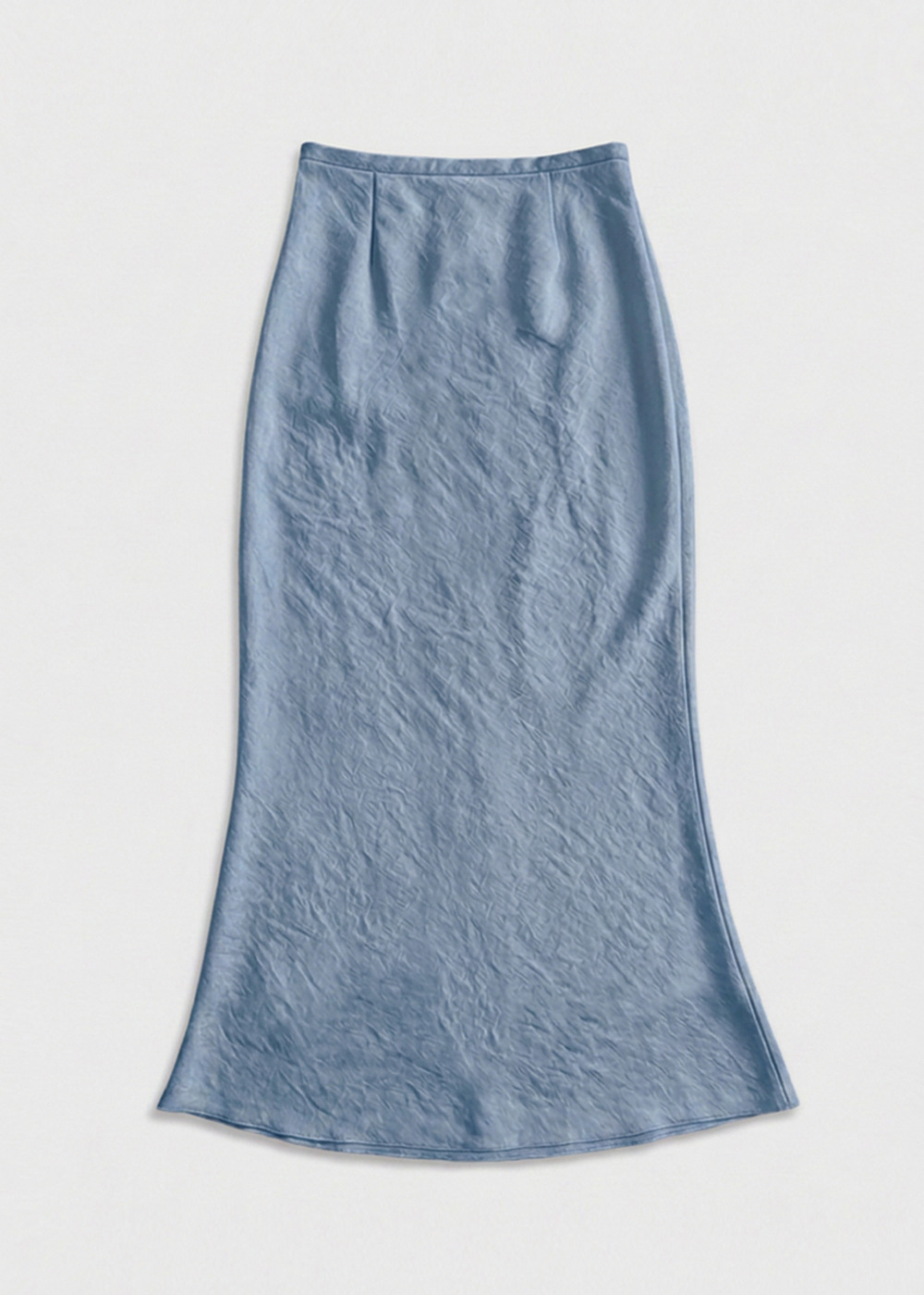 Textured Satin Bias Skirt