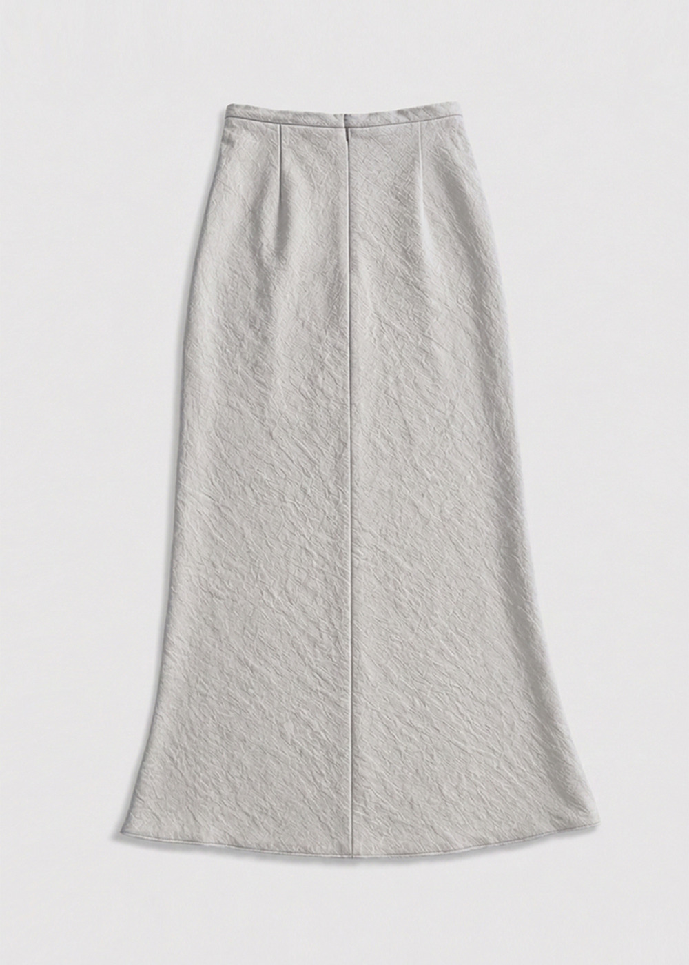 Textured Satin Bias Skirt 詳細画像 Lt GRAY 2
