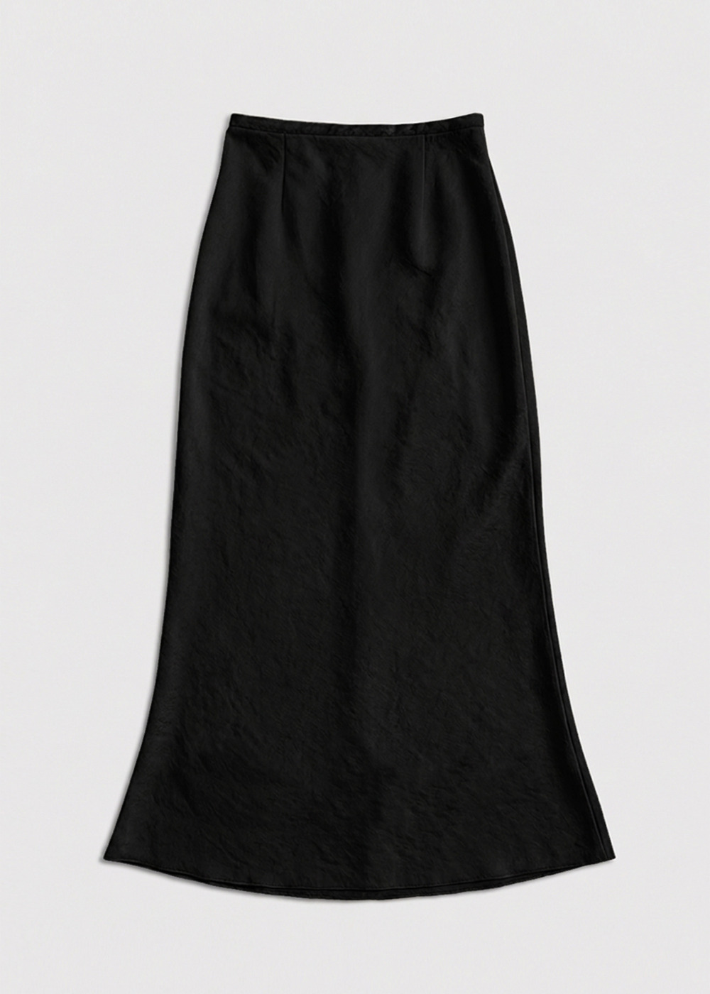 Textured Satin Bias Skirt