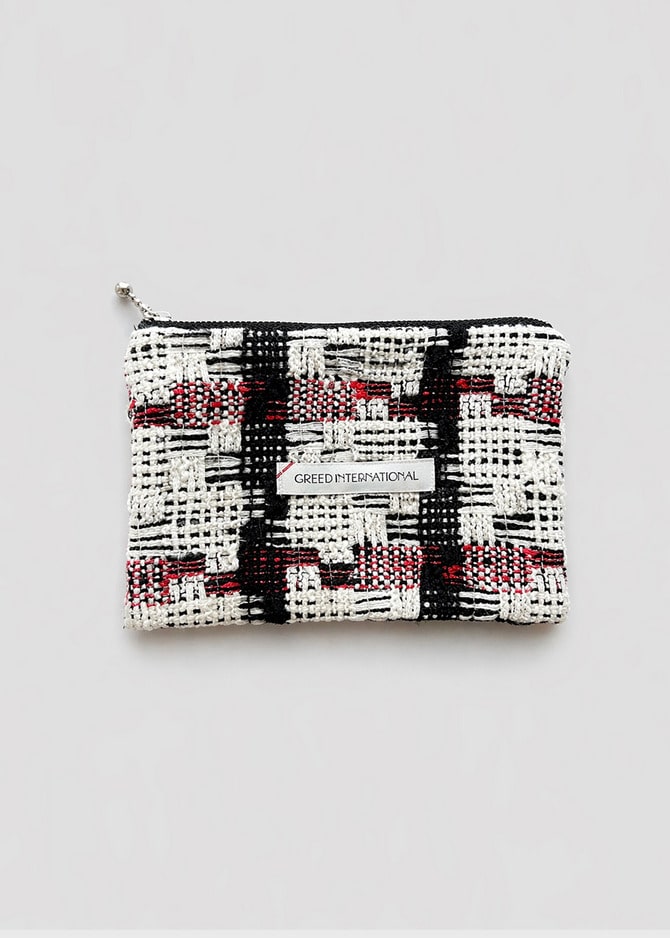 Archive Tweed Square Pouch 