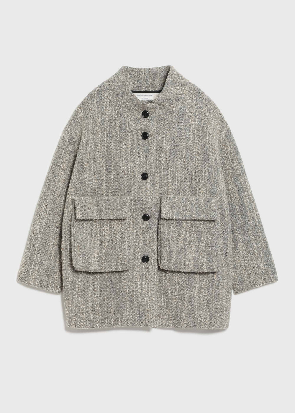 CAVALLINE Loop Wool Coat 詳細画像 GRAY 1