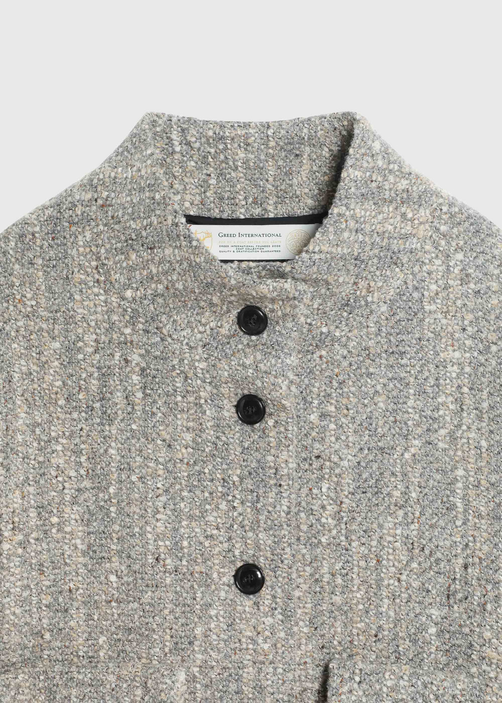 CAVALLINE Loop Wool Coat 詳細画像 GRAY 3
