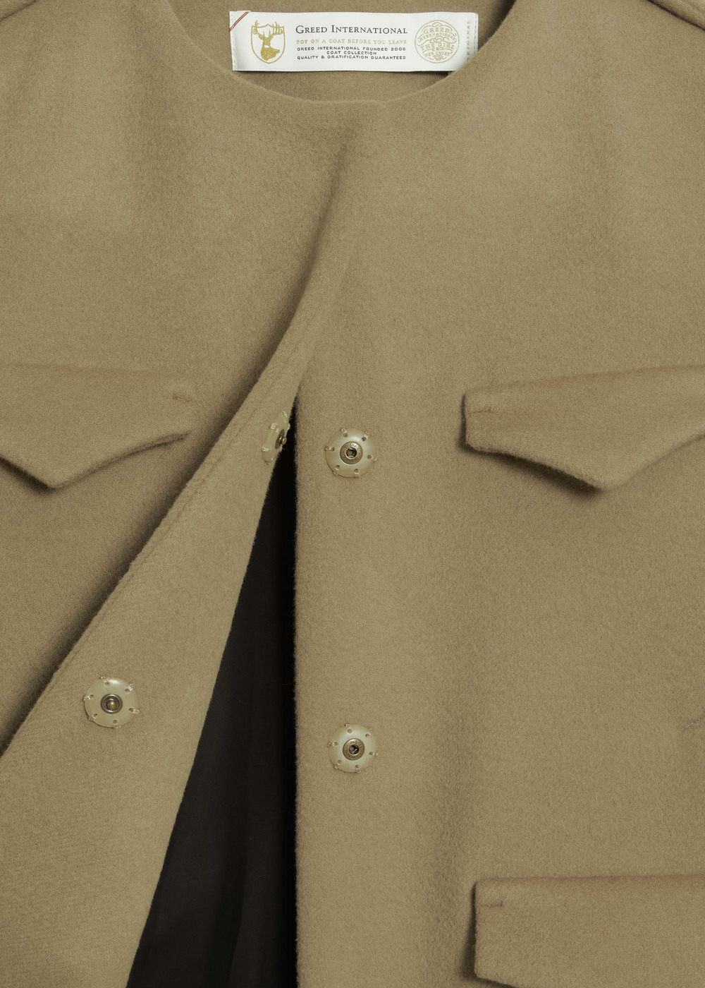 Luxe Unity Harf Coat 詳細画像 BEIGE 5
