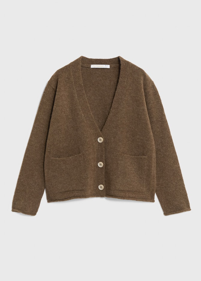 Halo Wool Knit Cardigan