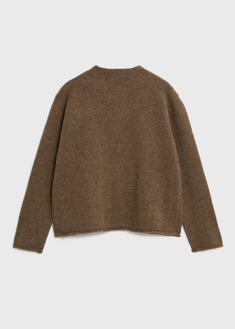 Halo Wool Knit Cardigan 詳細画像 BROWN 2