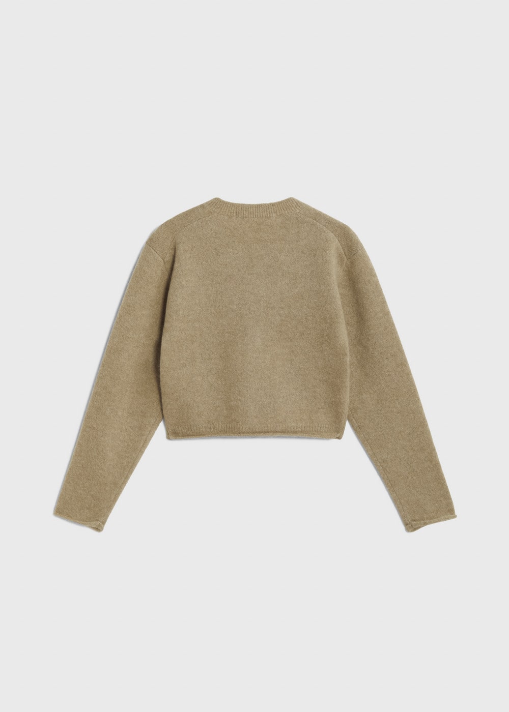 Halo Wool Knit Short Cardigan 詳細画像 BEIGE 2