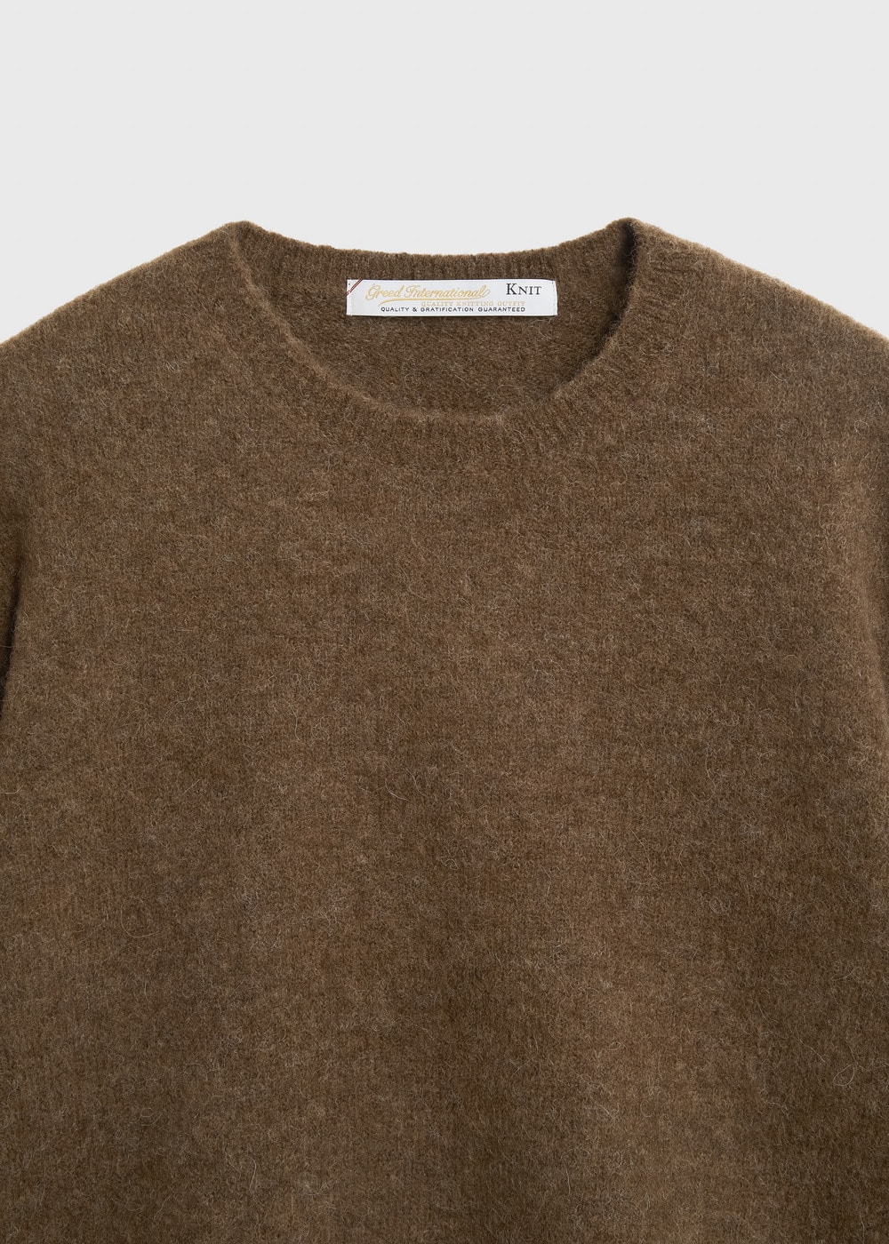Halo Wool Knit Pullover 詳細画像 BROWN 3