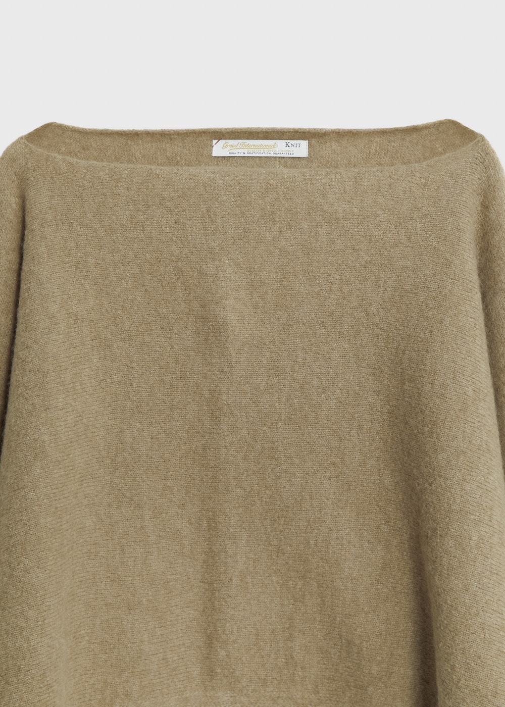 Halo Wool Knit Shawl 詳細画像 BEIGE 4