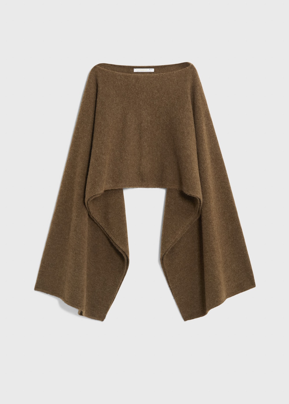 Halo Wool Knit Shawl 詳細画像 BROWN 1