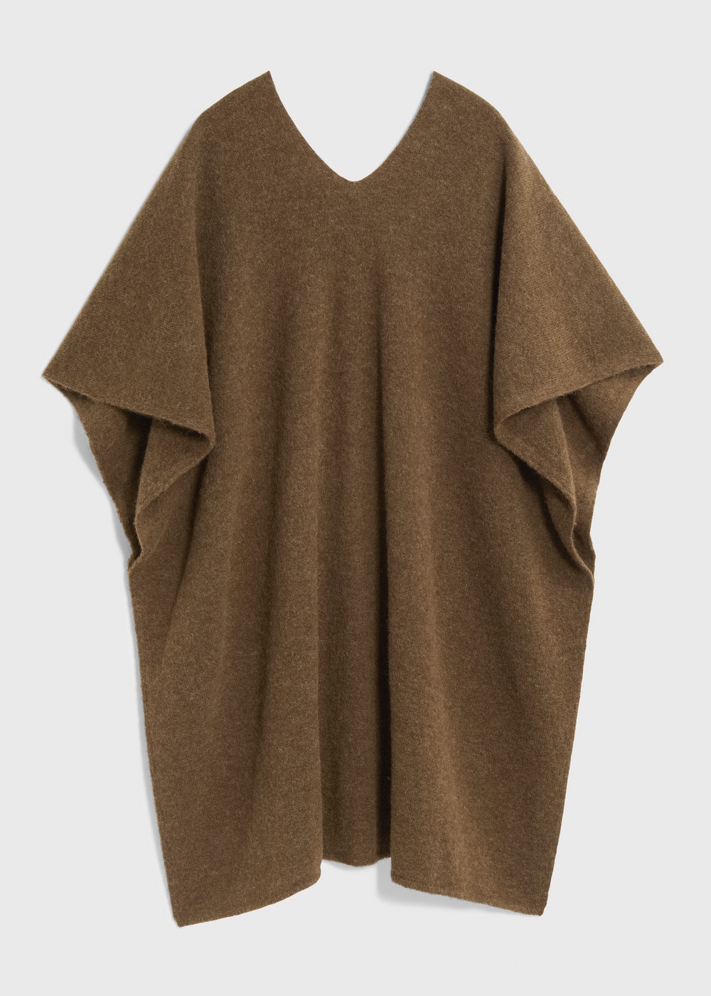 Halo Wool Knit Shawl 詳細画像 BROWN 3