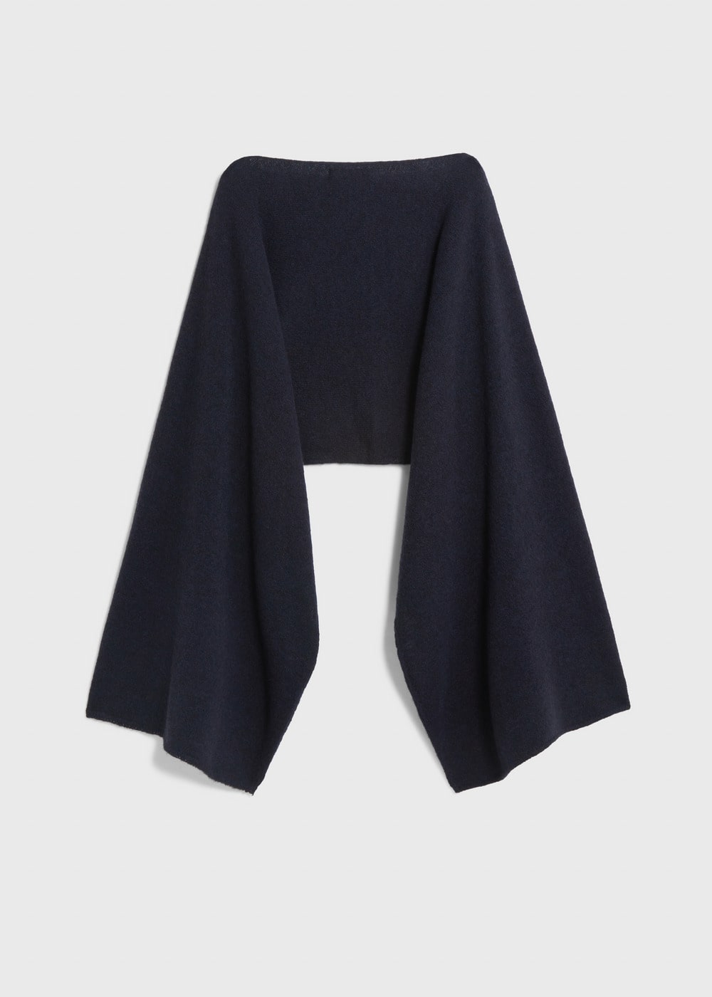 Halo Wool Knit Shawl 詳細画像 NAVY 2