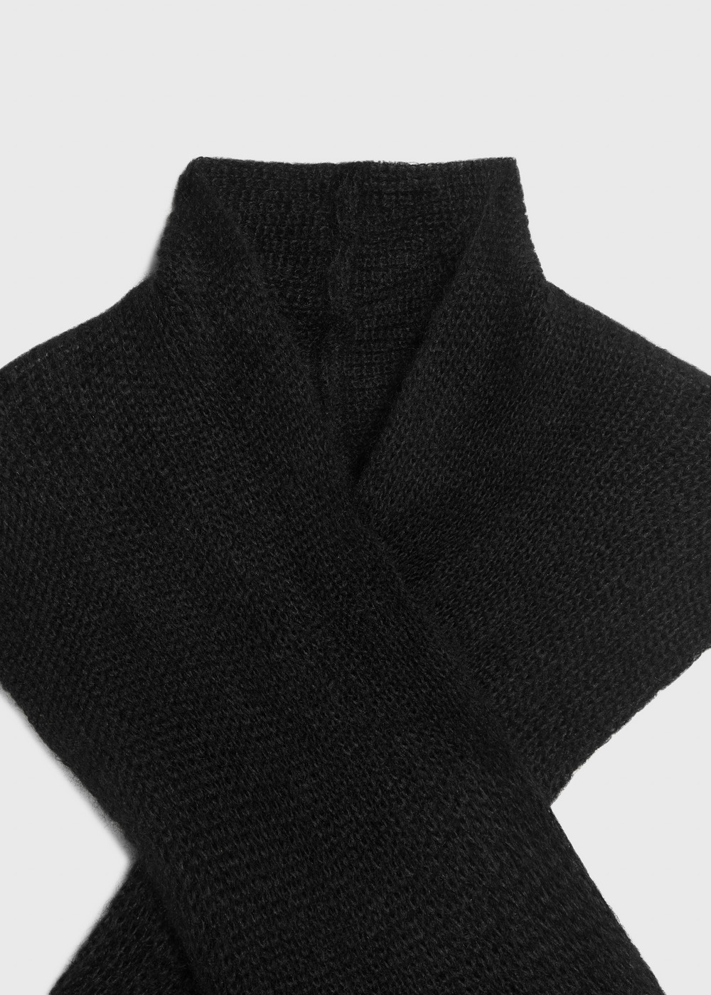 Silent Lux Halter top Sweater 詳細画像 BLACK 3
