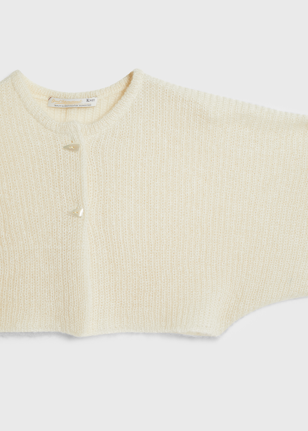 Silent Lux Short Cardigan 詳細画像 OFF WHITE 12