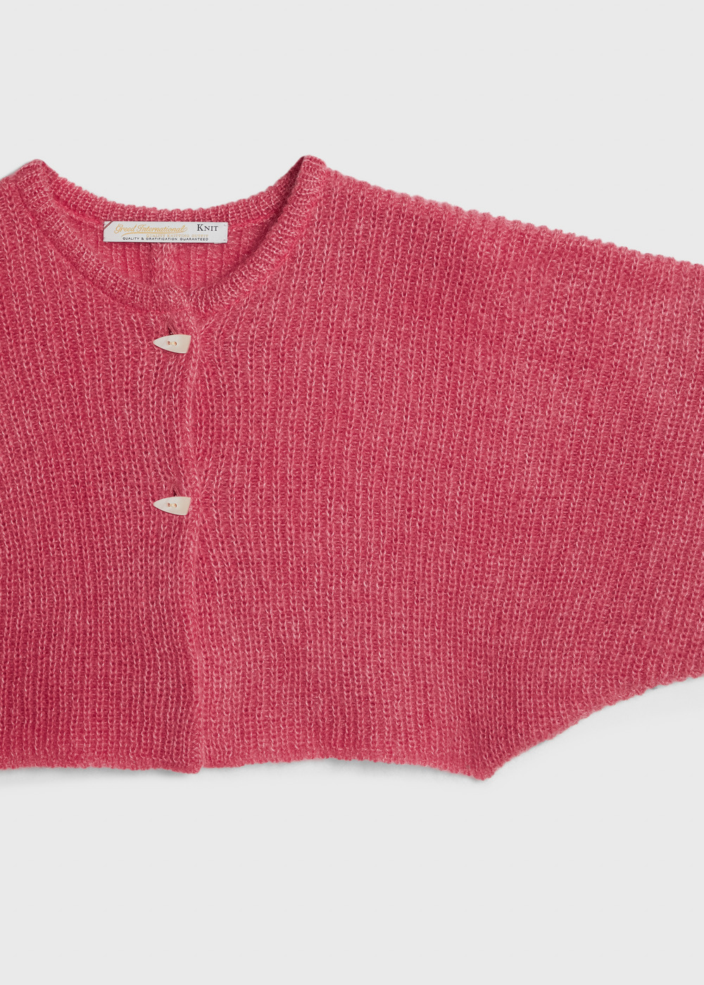Silent Lux Short Cardigan 詳細画像 PINK 3