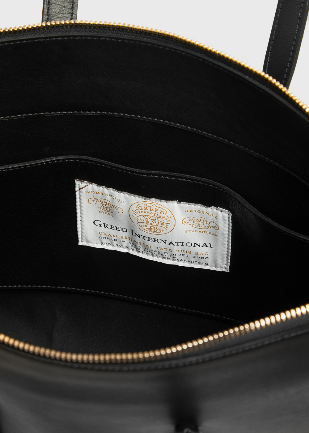 Tone Frame Tote Bag 詳細画像 BLACK 4